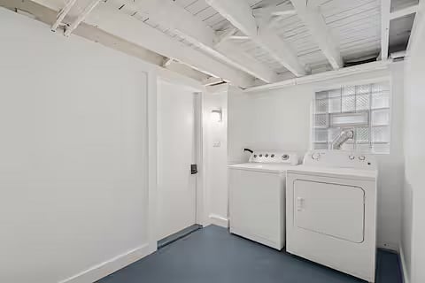 laundry room - basement level