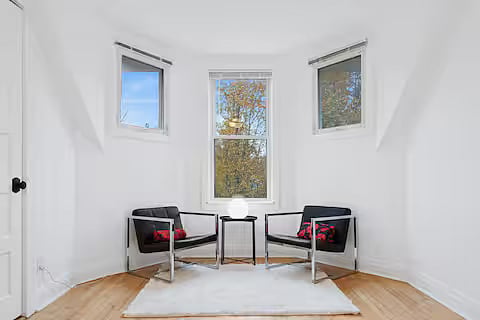 Bedroom 1 with reading nook and one (1) king-size bed (found in separate picture)