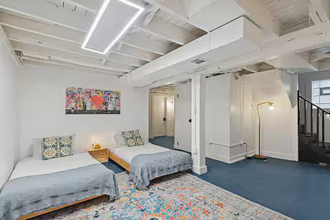 Bedroom 5 - basement level