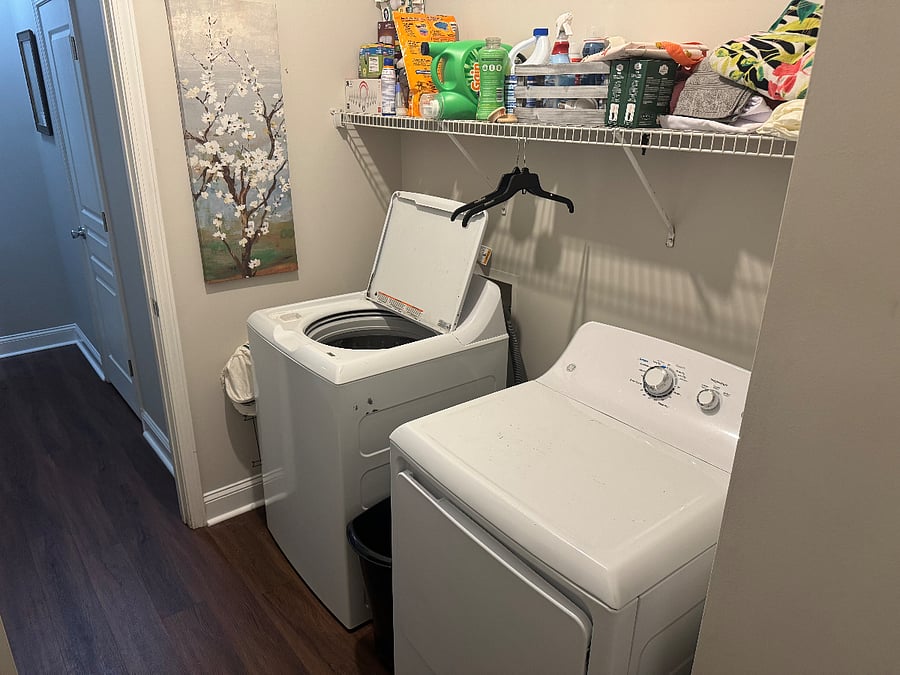 Shared Laundry room downstairs.