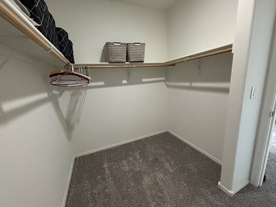 Master closet
