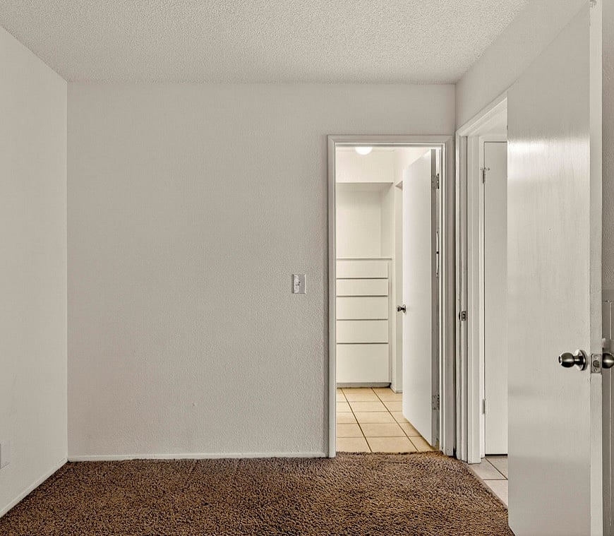 1st floor bathroom, just off bedroom