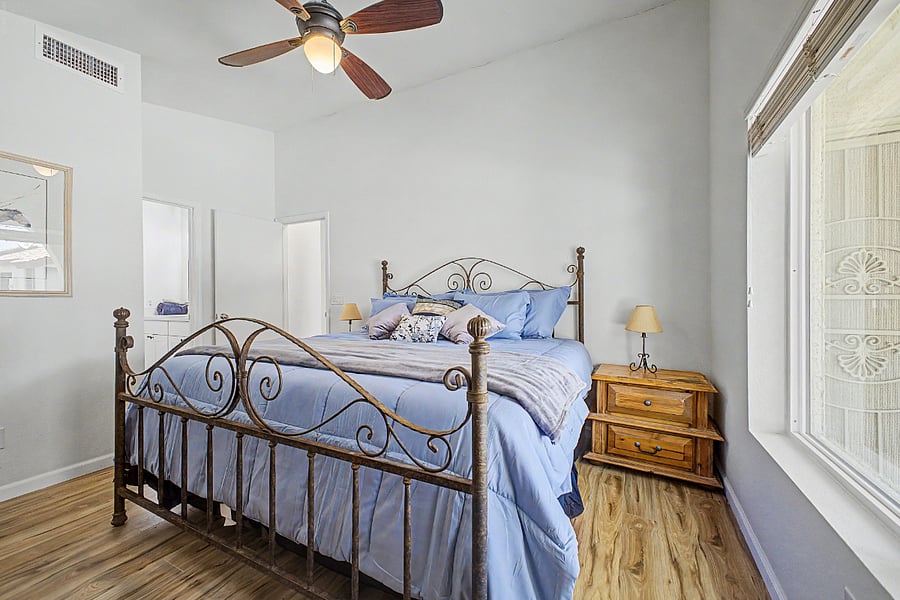 Primary bedroom~ king size bed