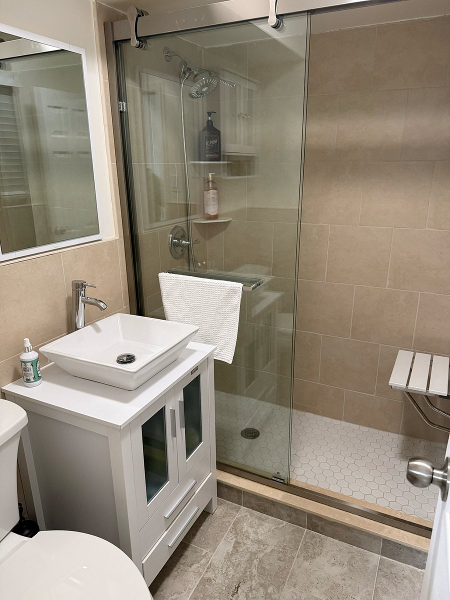 Bedroom 1- on suite bathroom