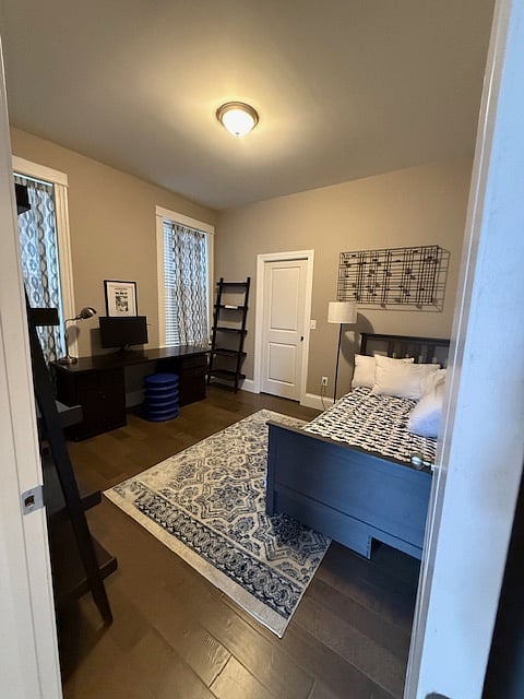 Bedroom 2 with desk space