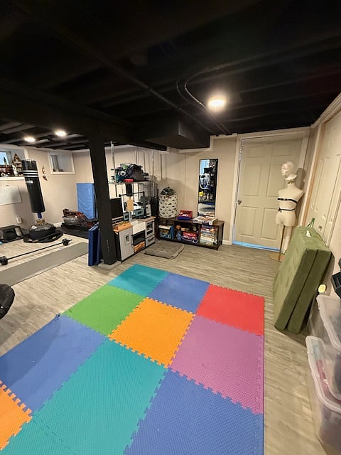 Part of play and fitness areas