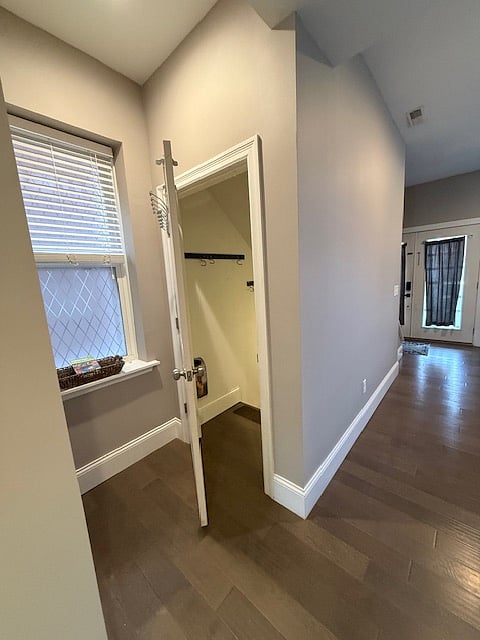 Window and door to basement