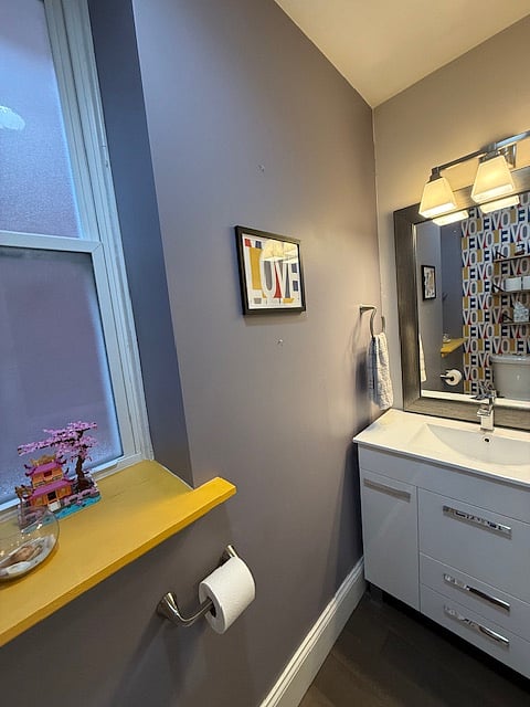 Downstairs bathroom