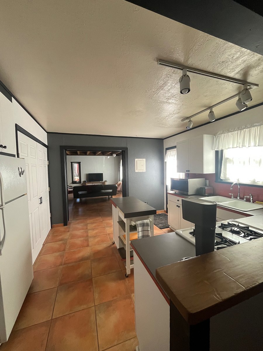 View to kitchen from dining room