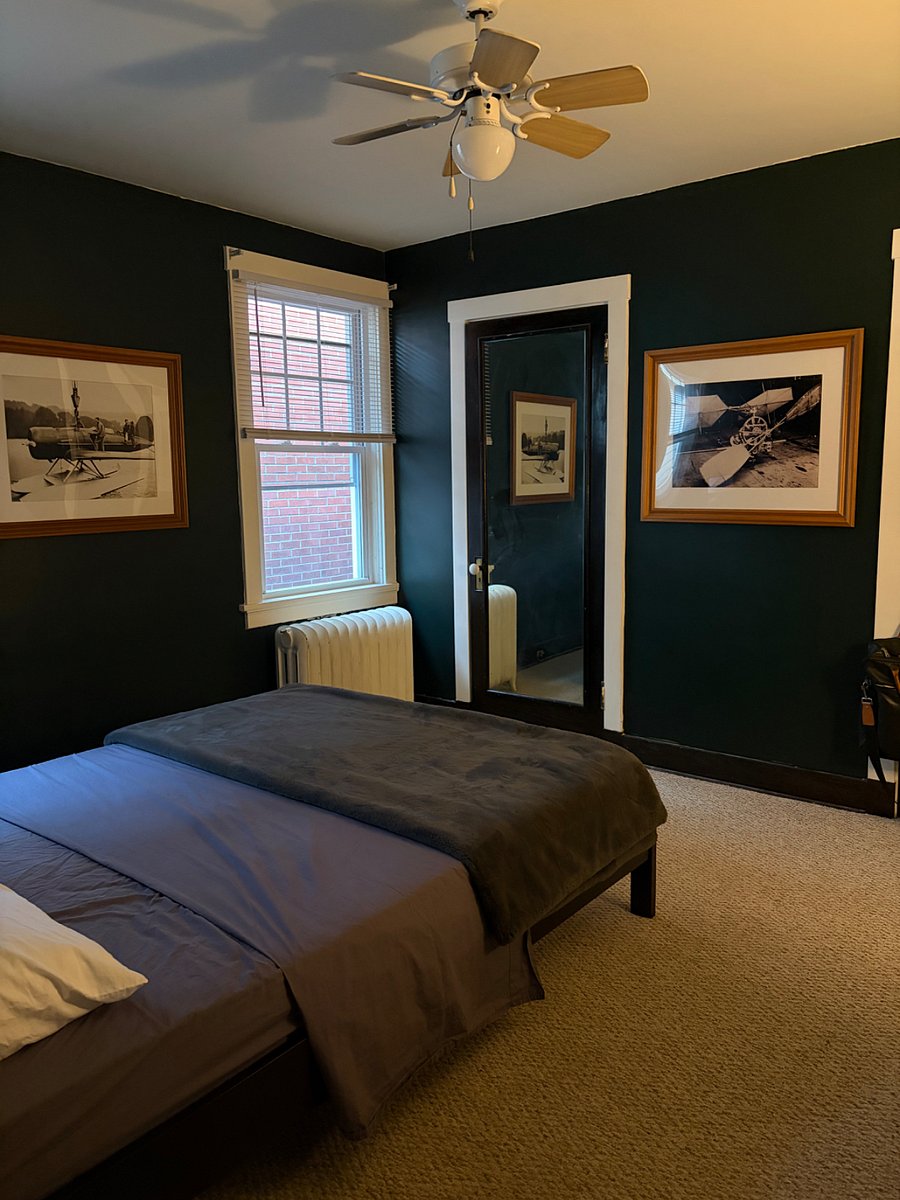 Bedroom 2. 2 closets. Queen bed with high end Italian mattress.
