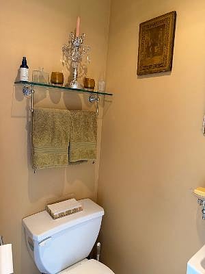 first floor powder room