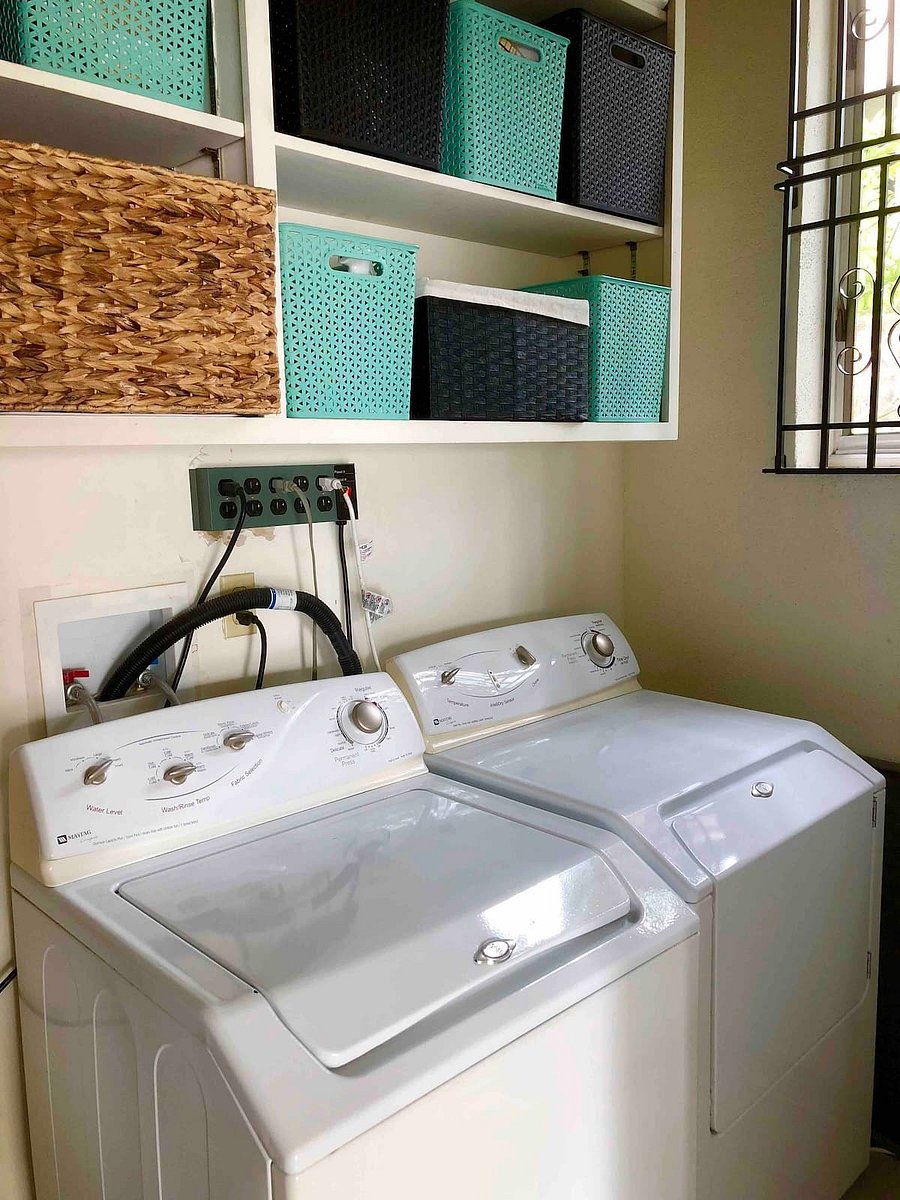 Free self-service laundry room No coins needed - you can purchase your preferred laundry supplies at Walmart/Target/Safeway/CVS(Longs) Pharmacy locations close enough to walk to