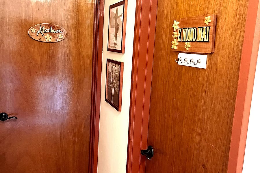 Rooms are on 3rd floor with separate keyed entrances.
