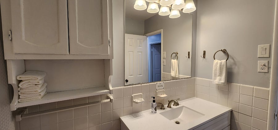 Main level bathroom