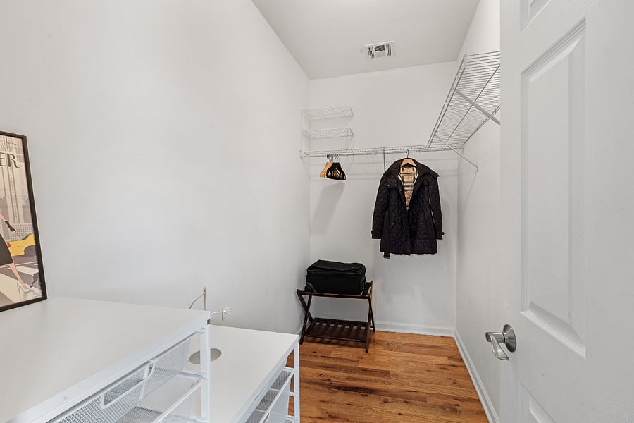 Master Bedroom, Large Walk-In Closet