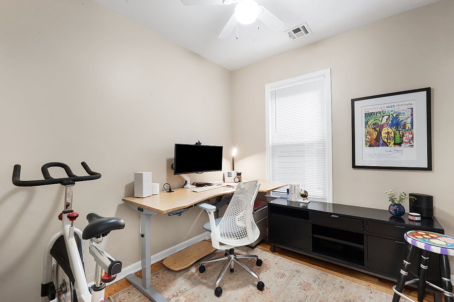 Office, Uplift Standup Desk & Herman Miller Ergonomic Chair
