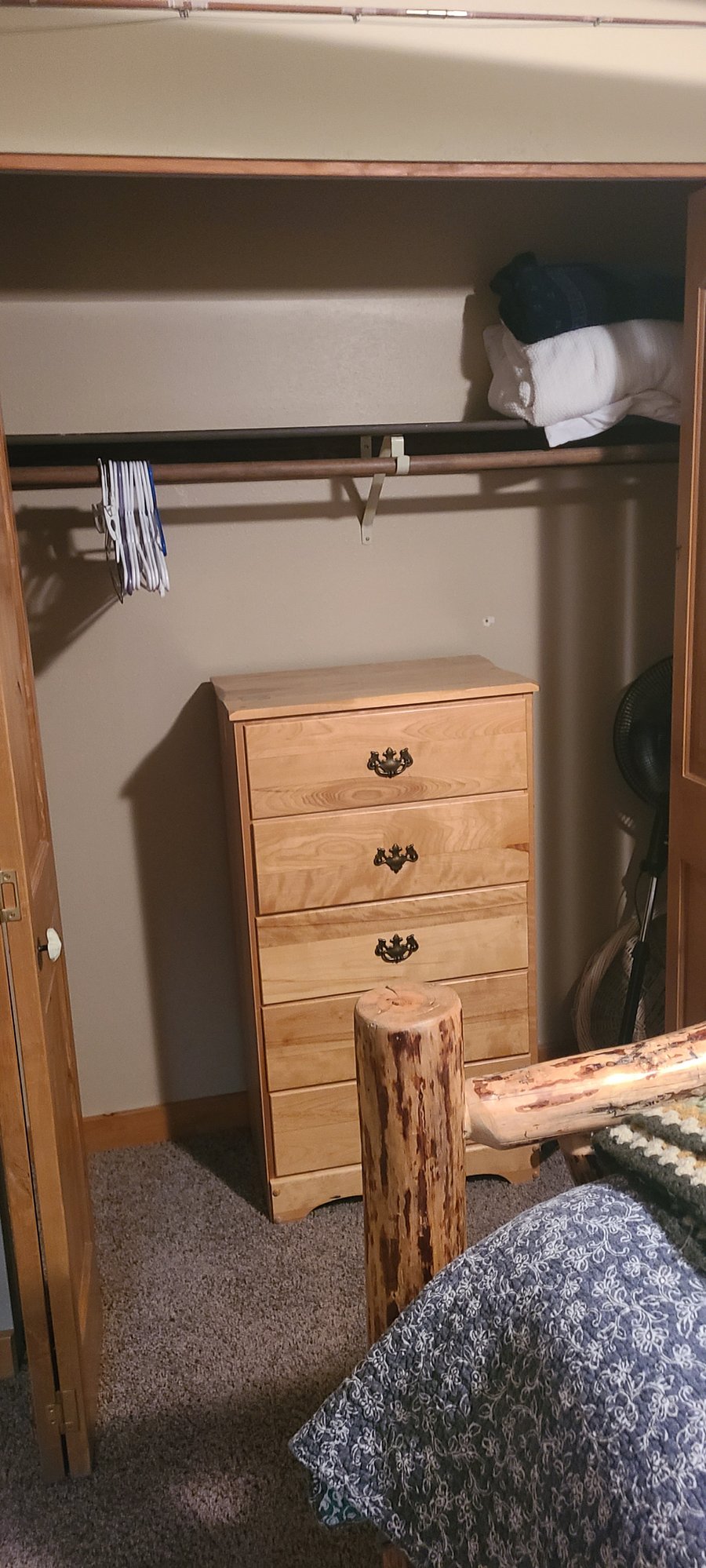 Second Bedroom Dresser and closet