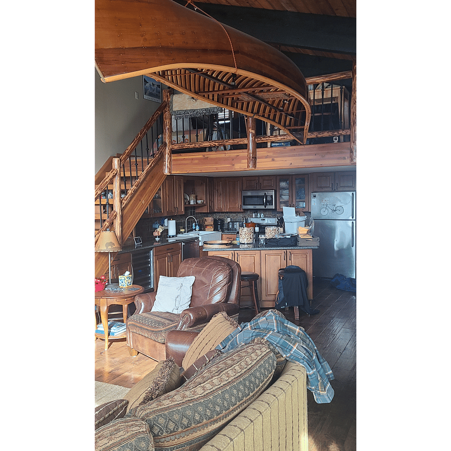 Loft and kitchen