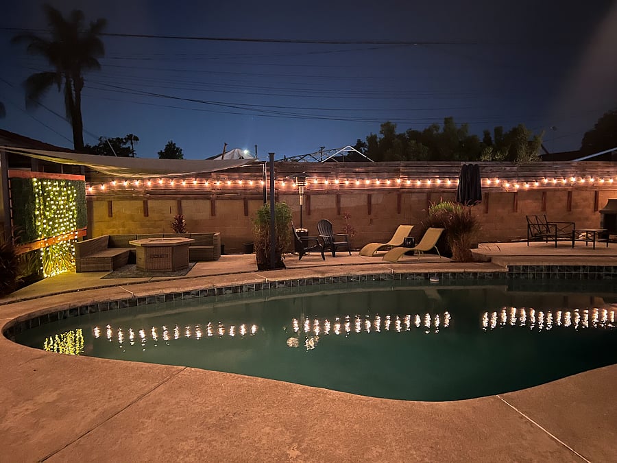 Pool area