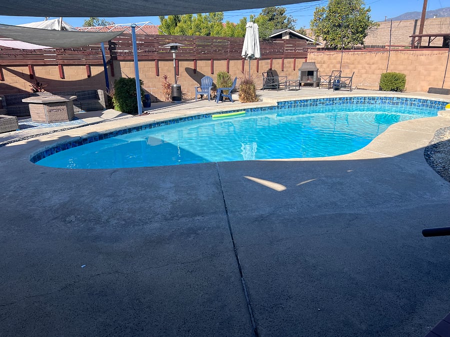 pool area