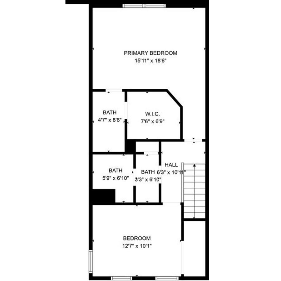 Upstairs Floor Plan