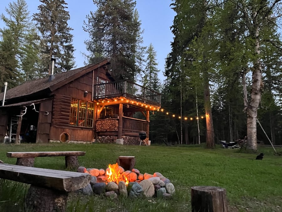 backyard fir pit