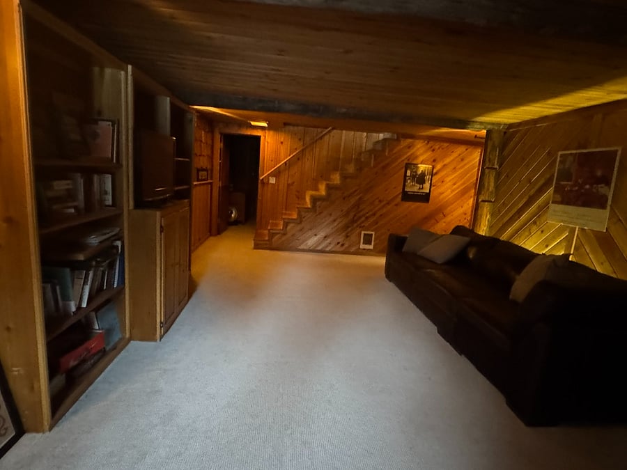 downstairs living area
