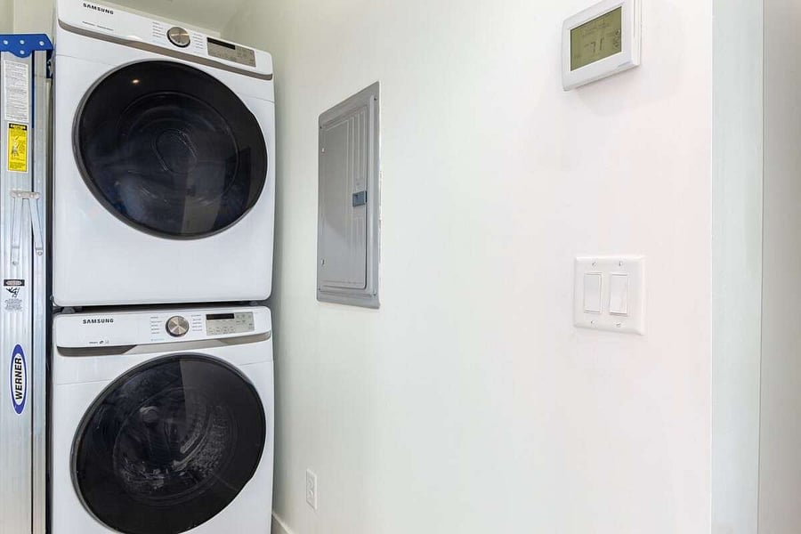 Full Size washer and dryer