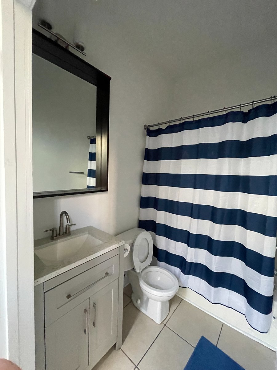 Full bath with tub and shower