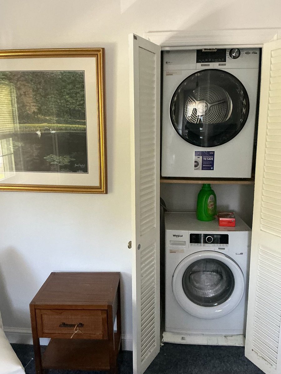 Second bedroom washer & dryer.