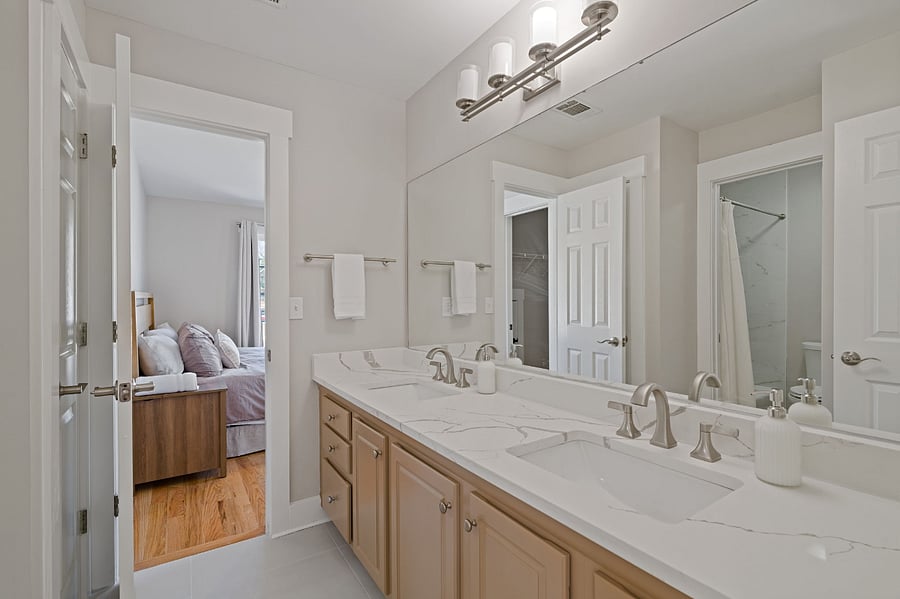 Jack and Jill bathroom