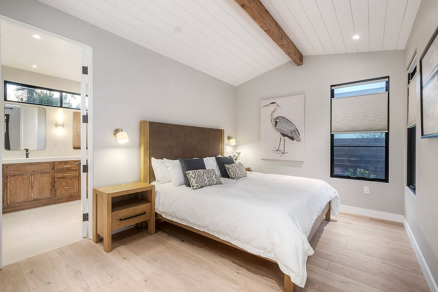 Primary bedroom with ensuite bathroom