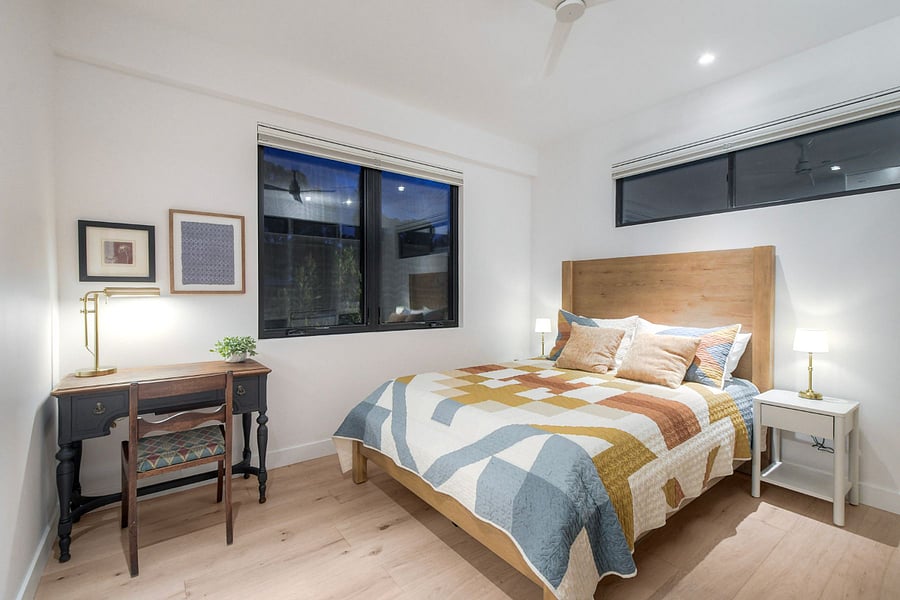 Second bedroom with ensuite bathroom