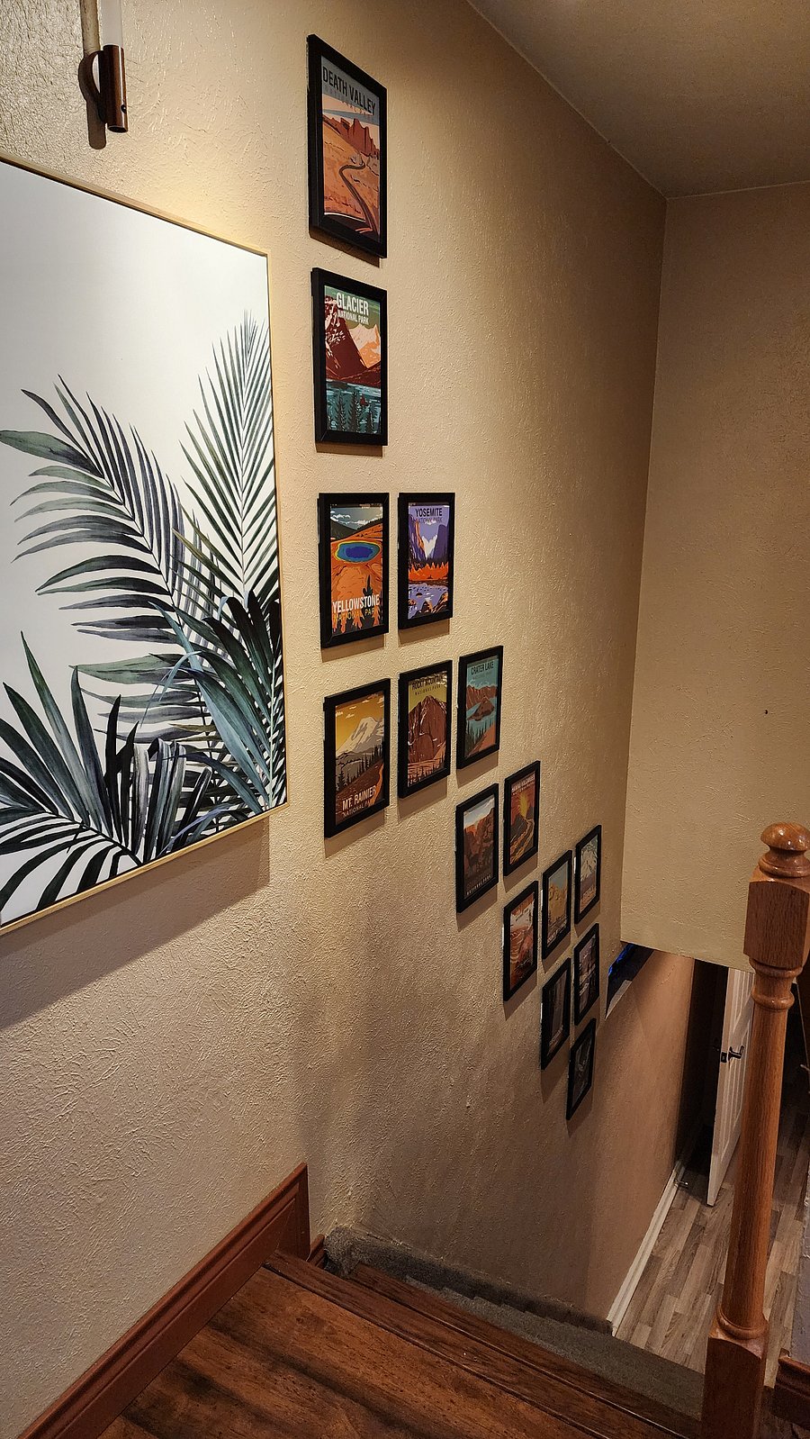 Stairwell to suite