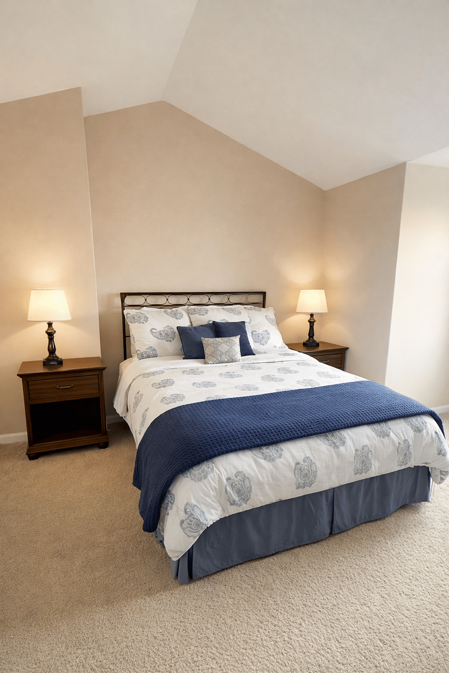 Master bedroom with Queen bed (feel free to switch with downstairs bed)