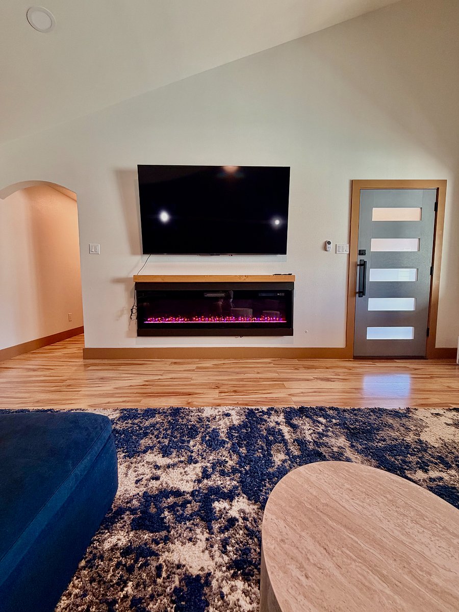 TV + Fire Place