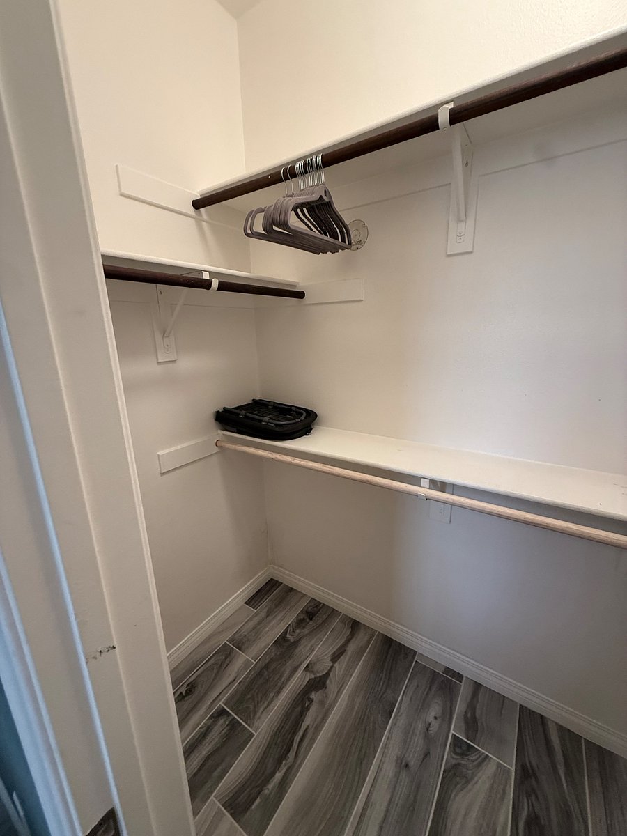 Large walk-in closet
