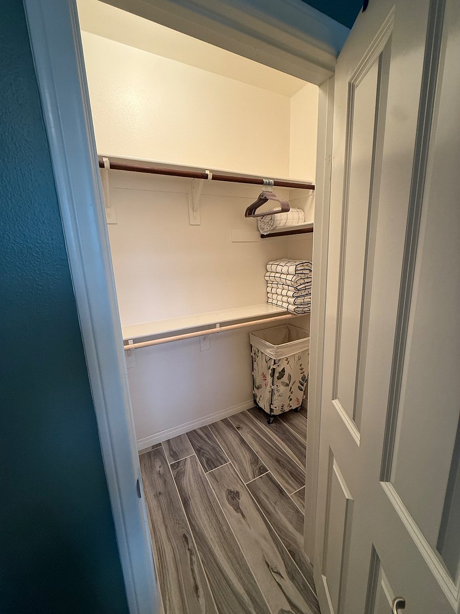 Large walk-in closet