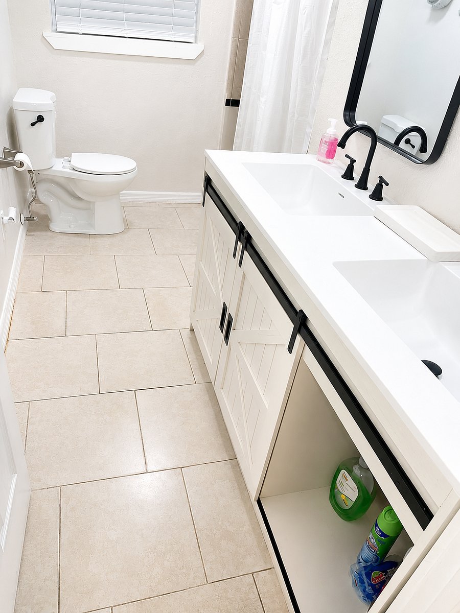 Generous counter space for all your essentials