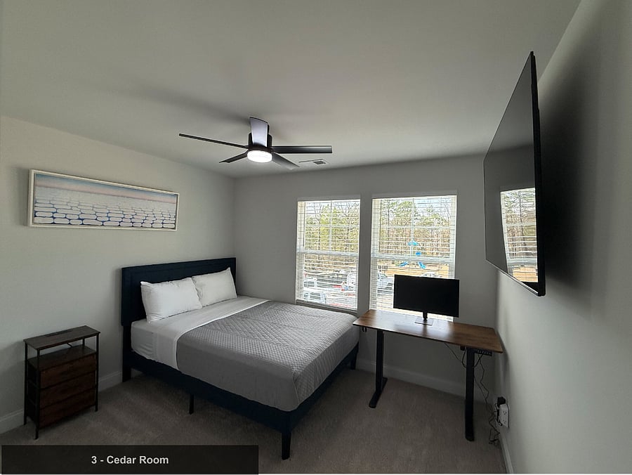 Modern, cozy, and quietdesigned for restorative sleep between shifts.