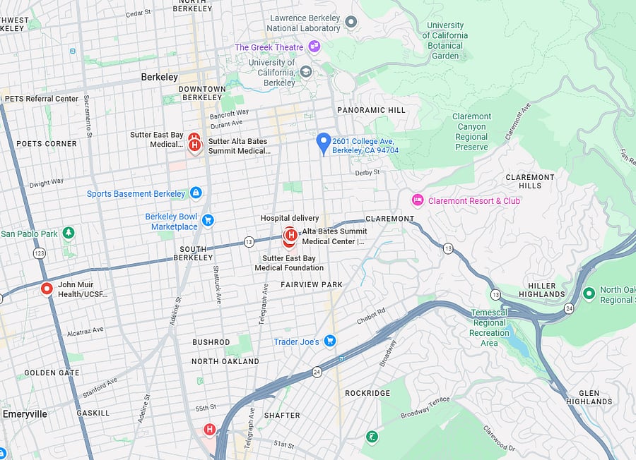 Nearby Medical Centers