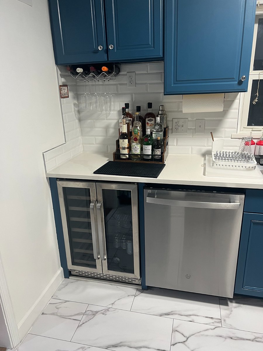 Wine/Beer Refrigerator and Dishwasher