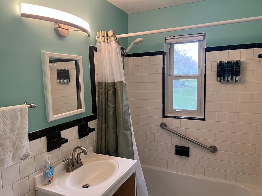 Bathroom - Shampoo, conditioner, and body wash