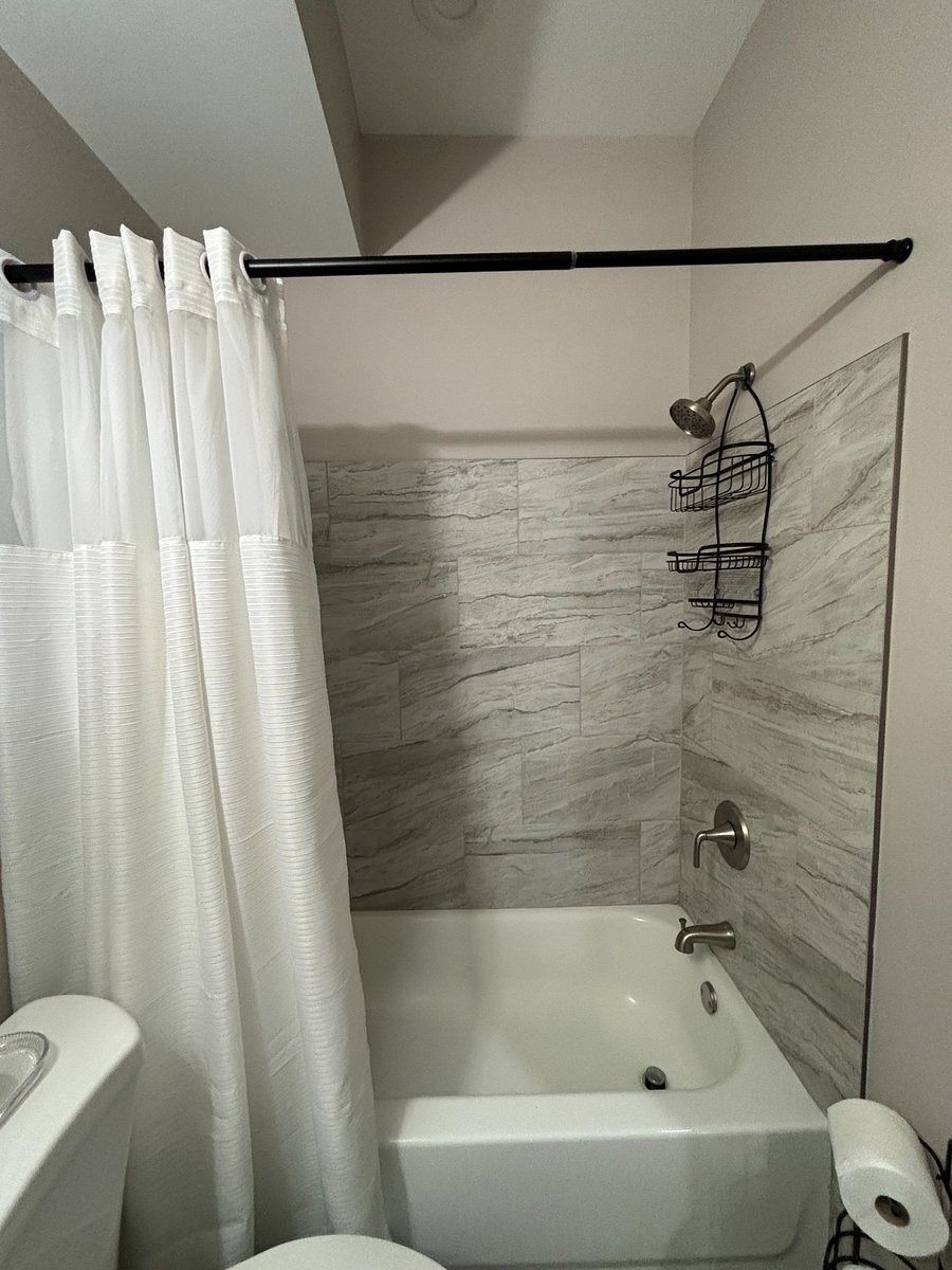2nd. fl suite Bathroom shower.