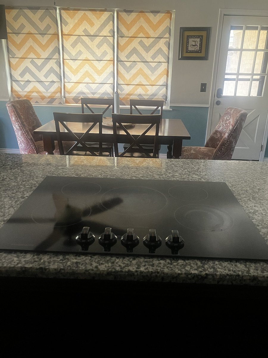 Five burner stove top