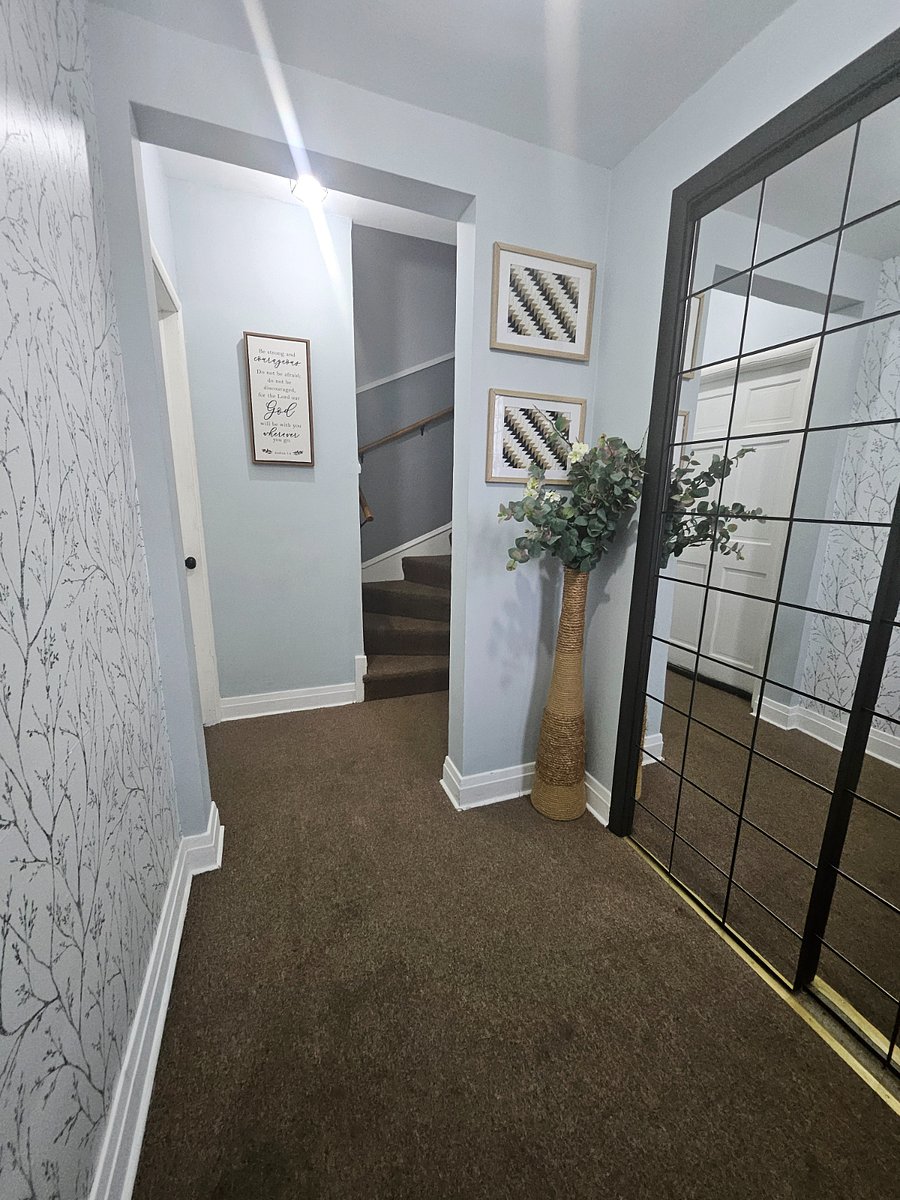Main entrance two first and second floors