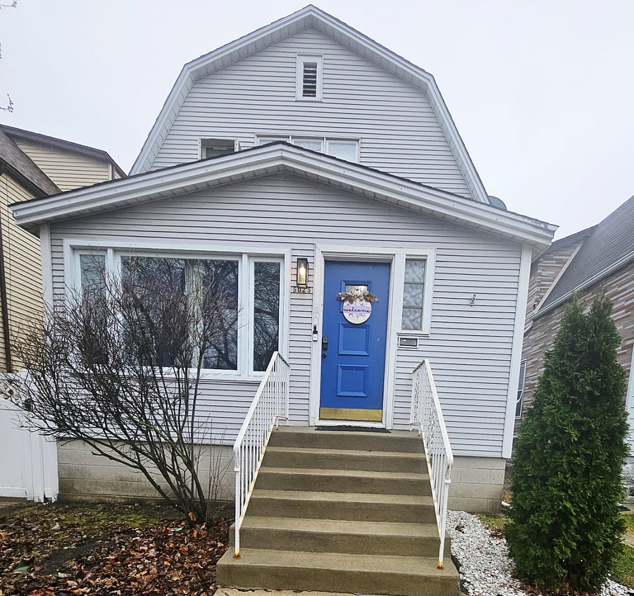 Main entrance front door