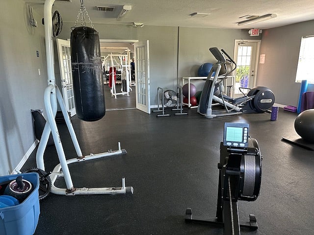 Full gym next to Association office