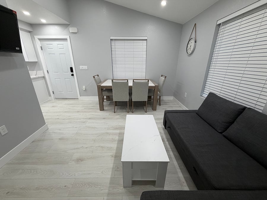 Living Room With Sofa Bed
