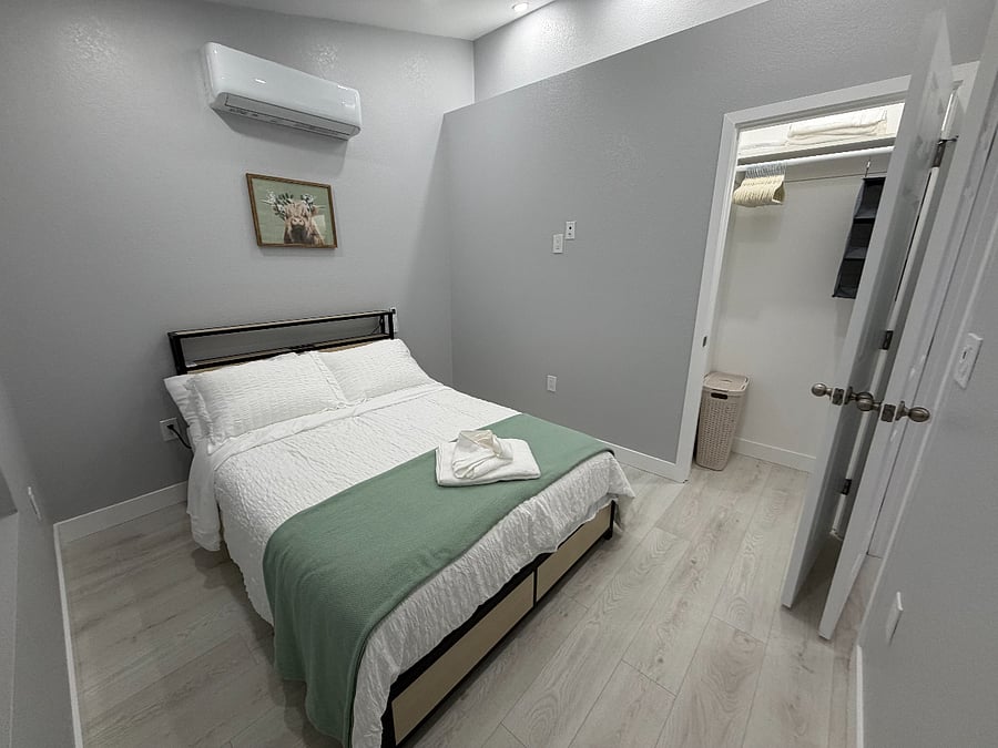 Bedroom with Full Bed